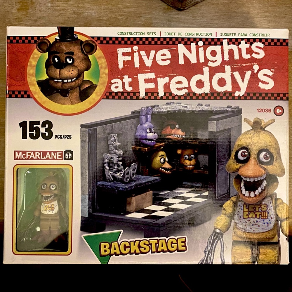 “The Backstage” #12036 | McFARLANE Five Nights at Freddy’s Construction Set